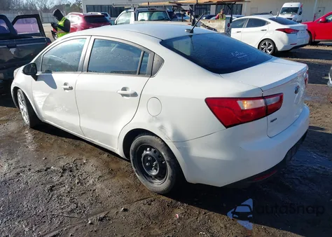 2014 Kia Rio Ex z USA, uszkodzony, nr VIN KNADN4A37E6343182